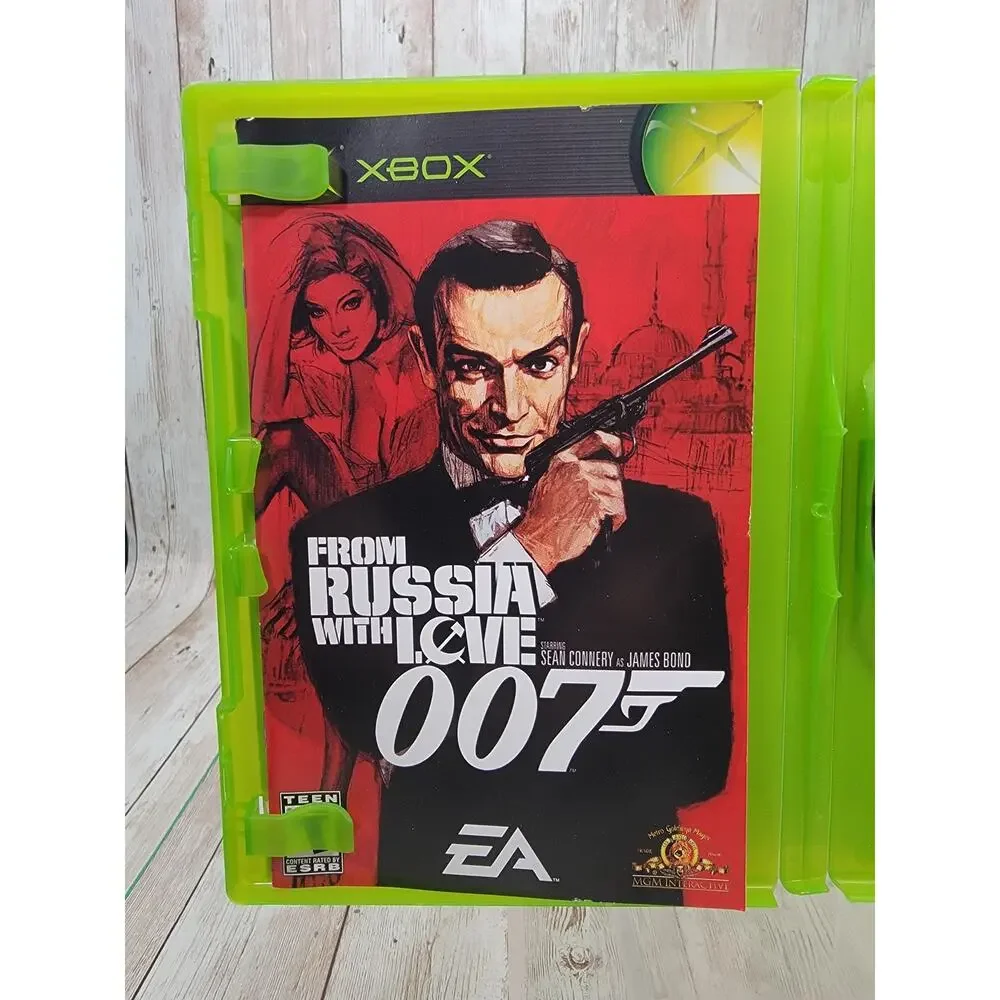 007 James Bond From Russia With Love (Xbox, 2005) CIB Complete in Box w/ Manual
